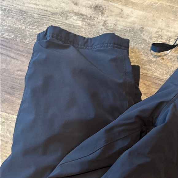 Talbots Black Jogger Pants Drawstring Size M Nylon - Picture 3 of 3